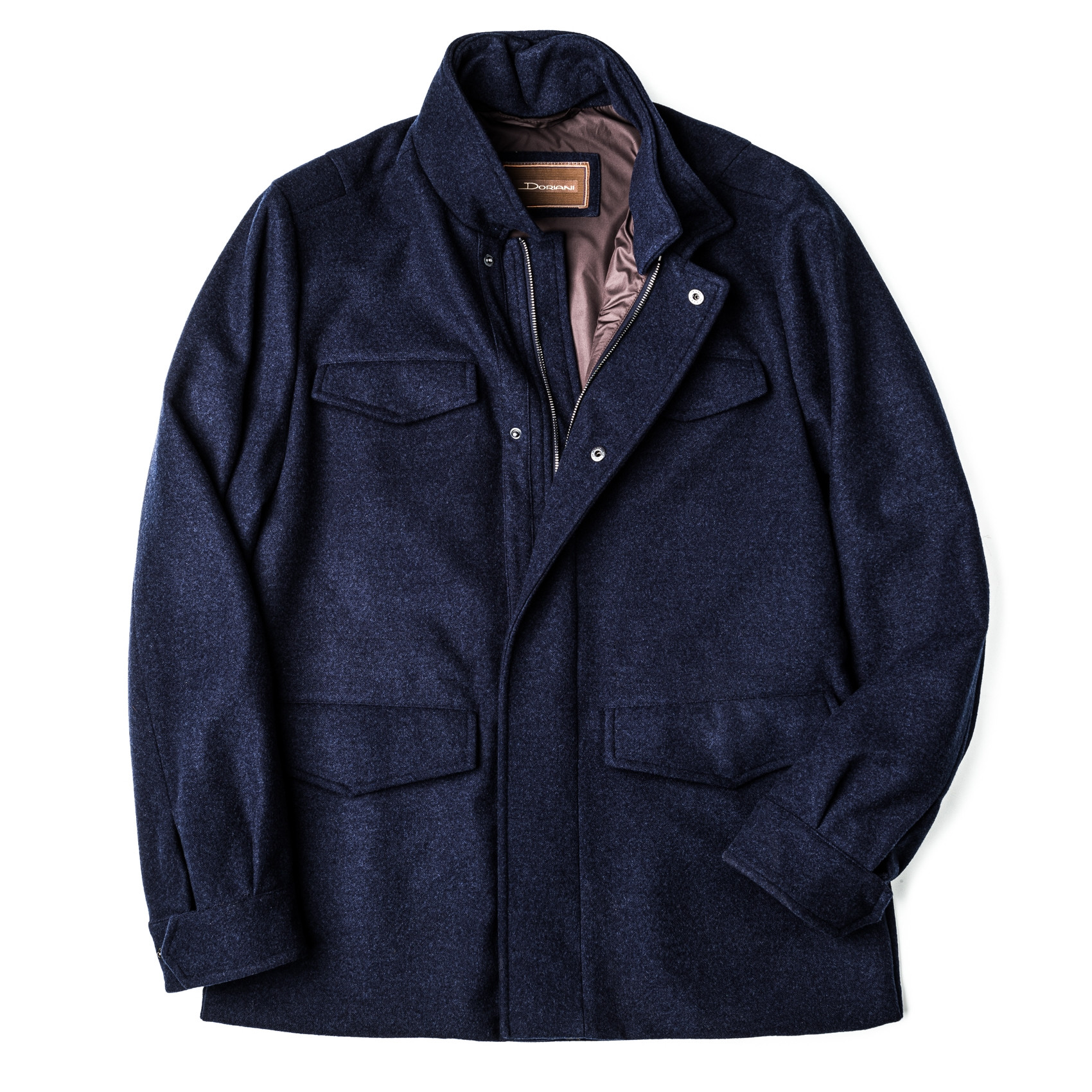 Doriani Men's Virgin Wool Field Coat