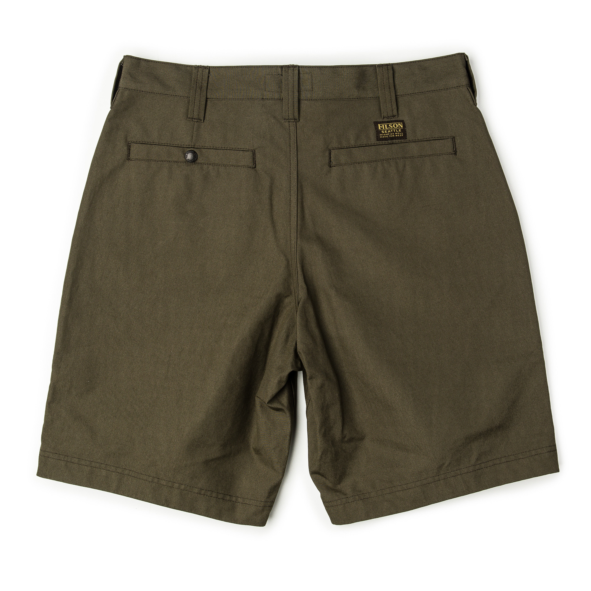 Filson - Dry Shelter Cloth Shorts - Otter Green