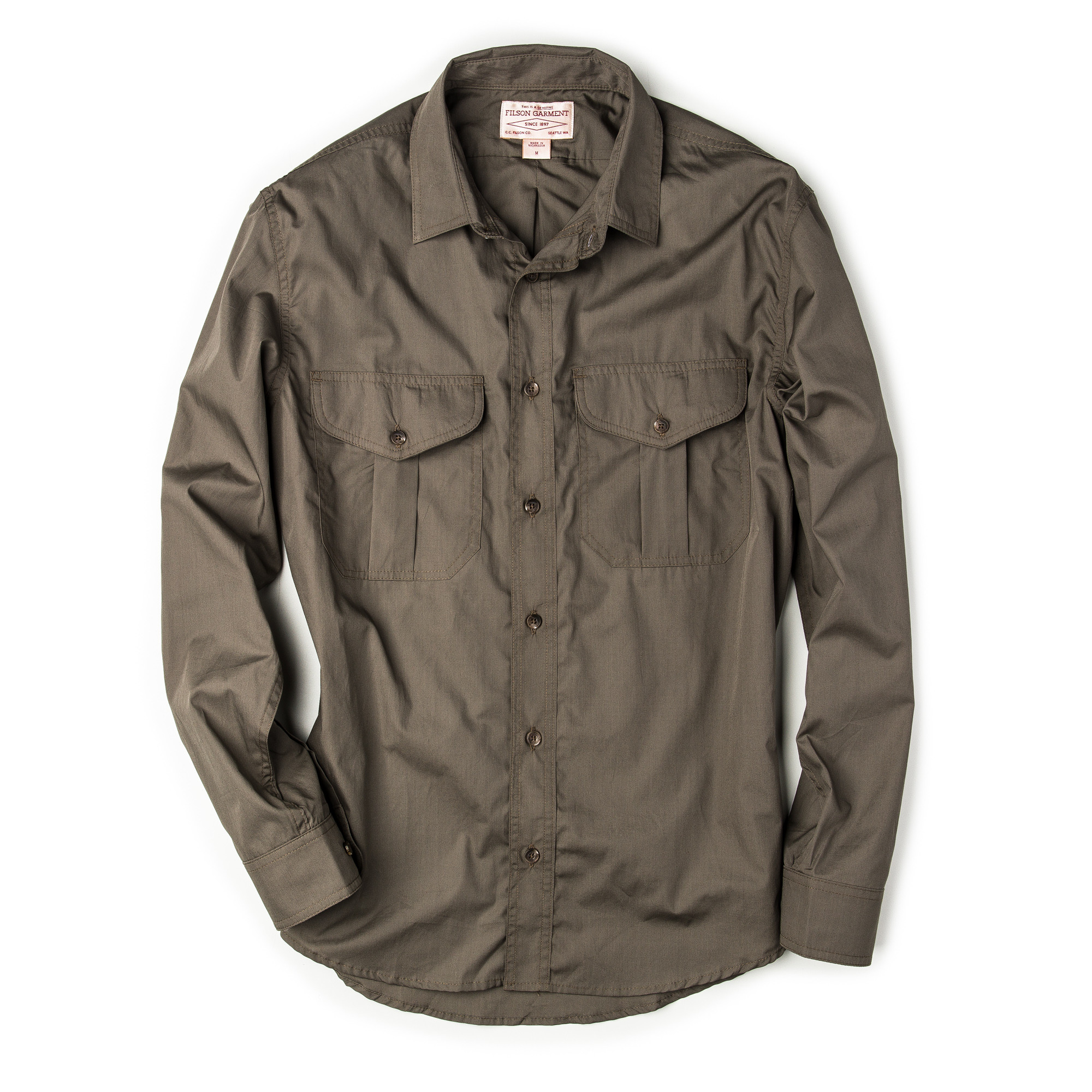 filson feather cloth shirt review