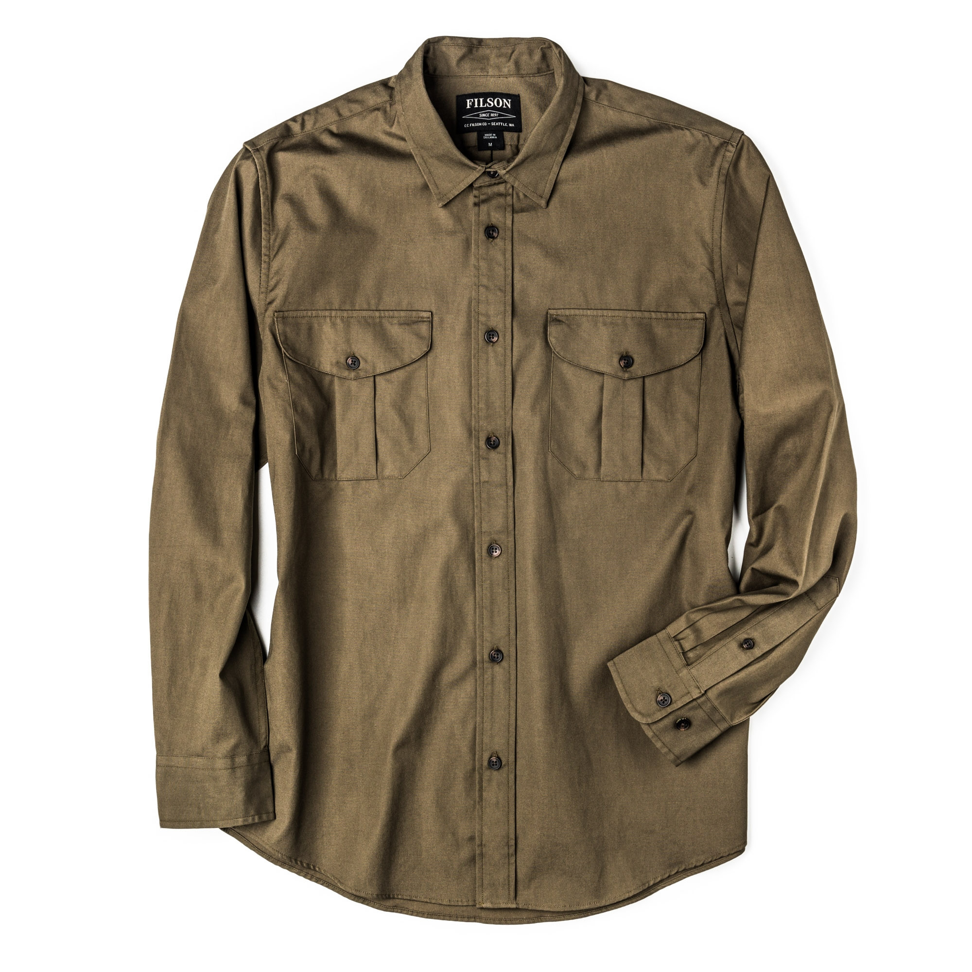 safari shirt with epaulets