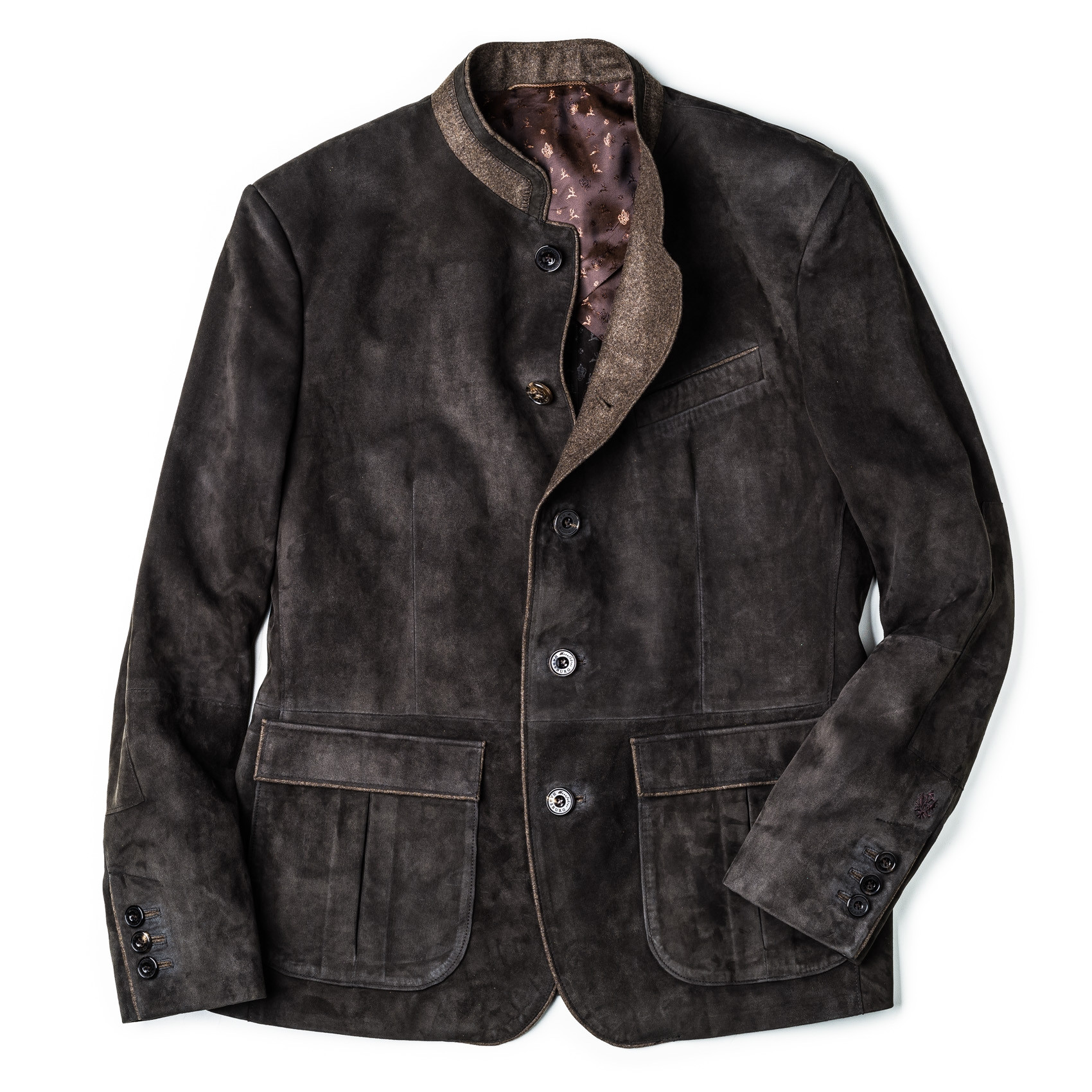 Habsburg Men's Frank Suede Jacket