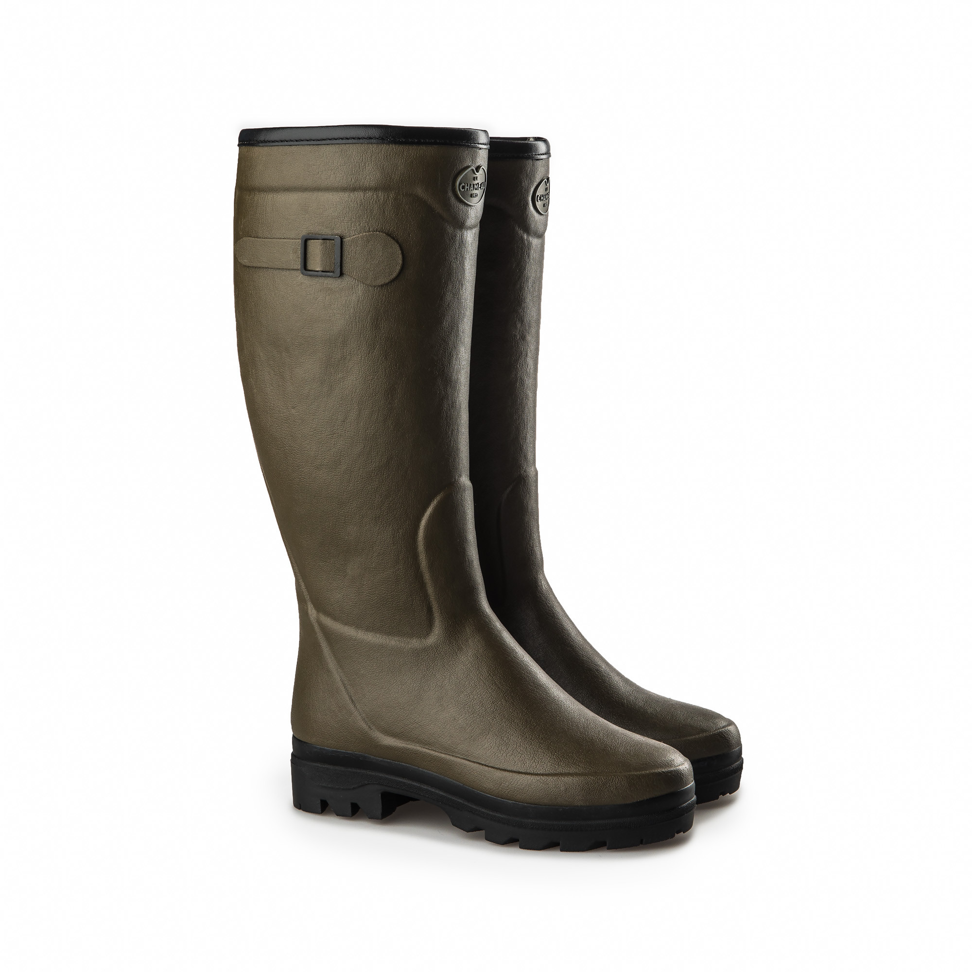 Le Chameau Country Lady Fouree Wool Lined Wellington Boots
