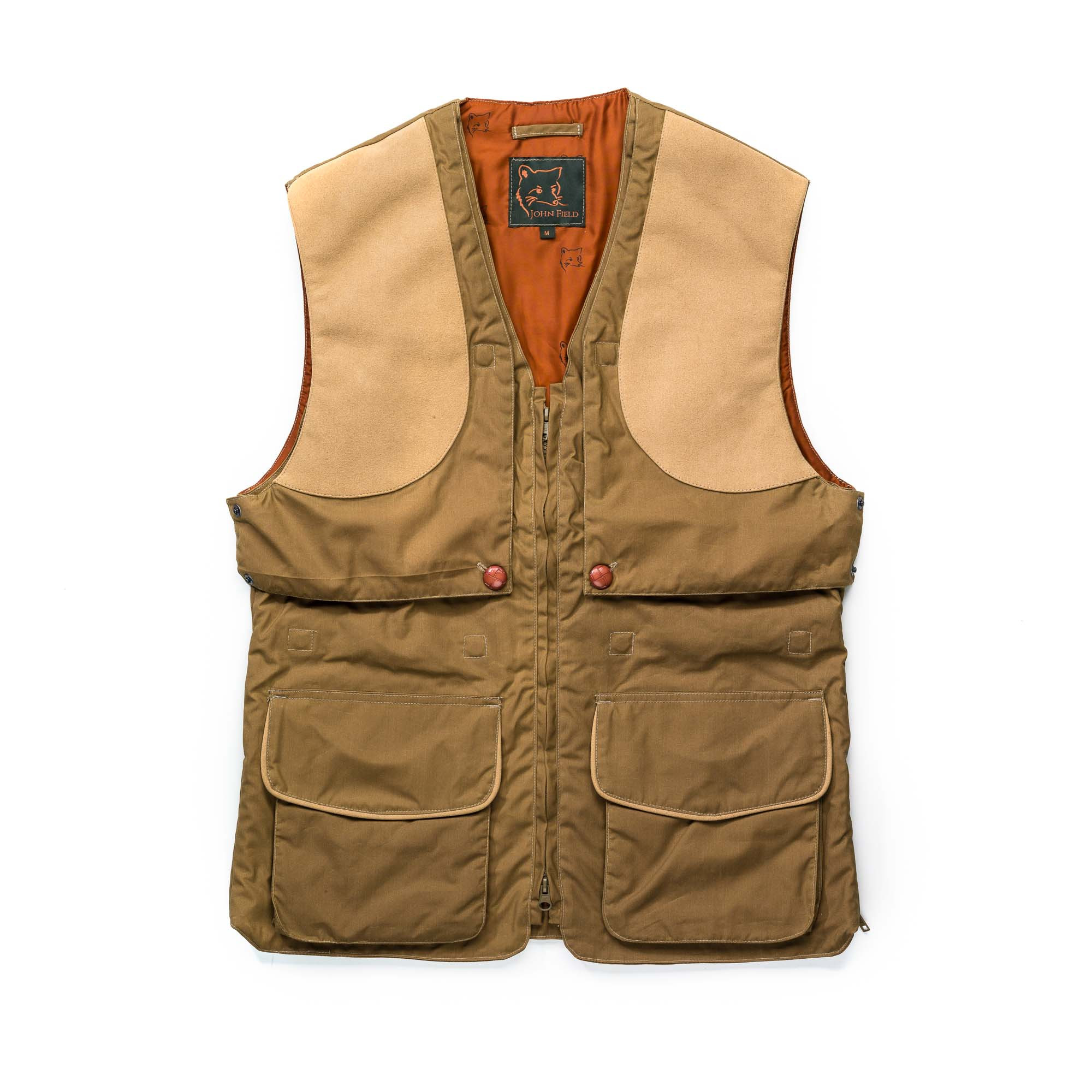 John Field Shooting Waistcoat - Jack - Camel