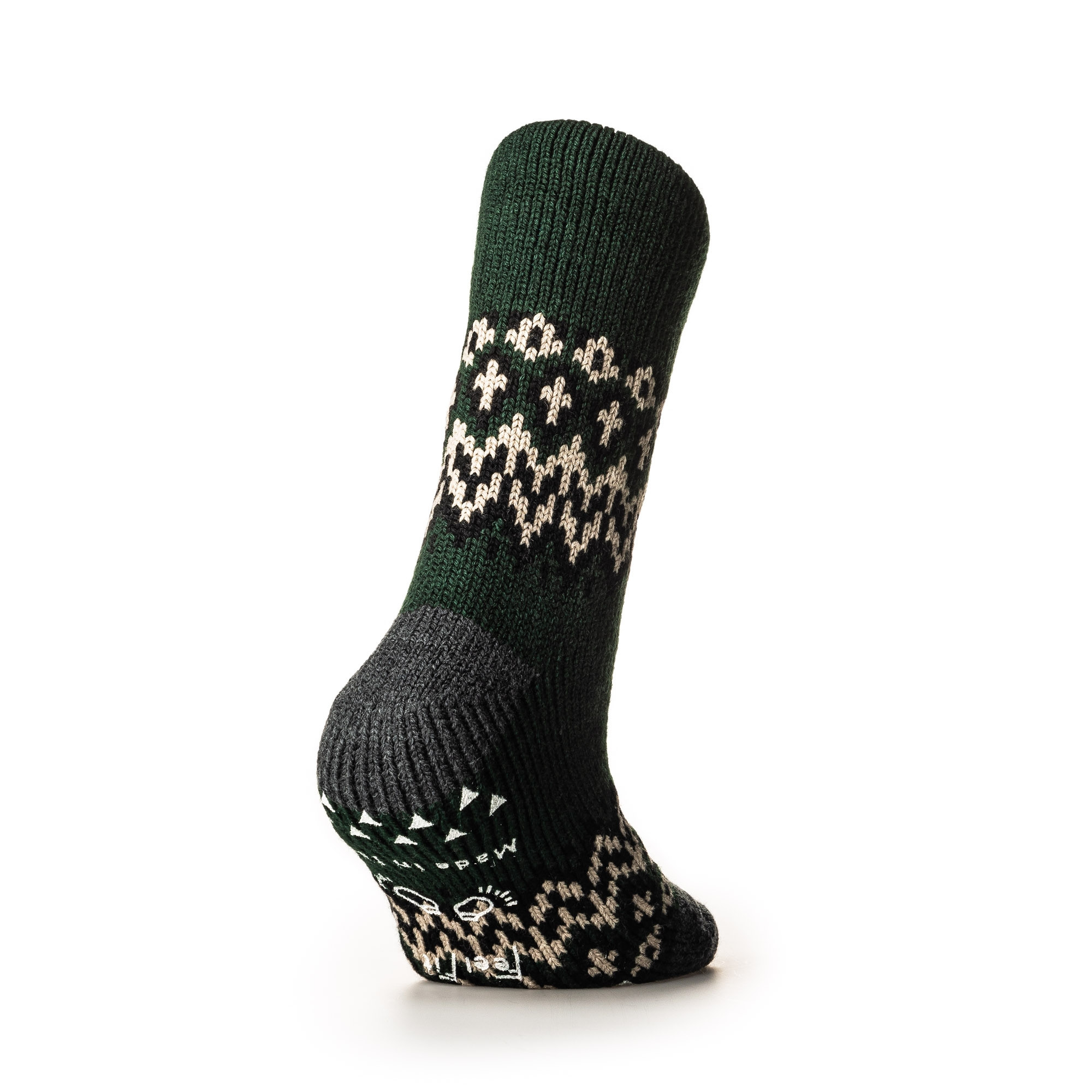 Rototo Nordic Socks in Dark Green