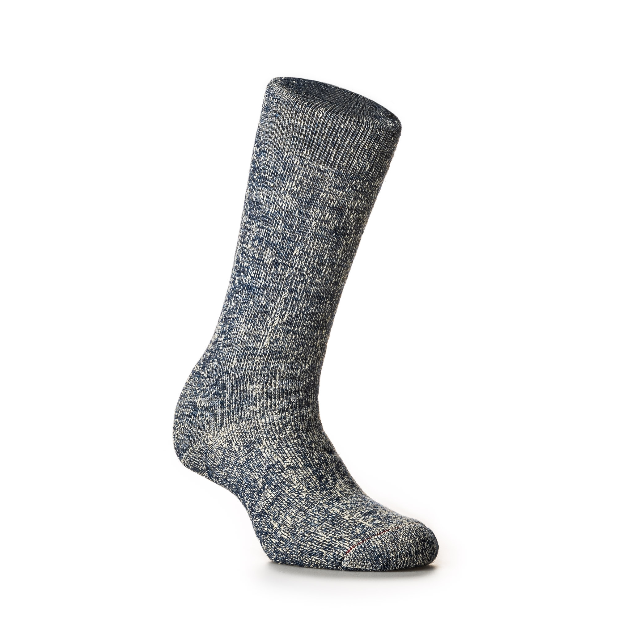 Rototo - Double Face Merino Wool Socks in Deep Ocean