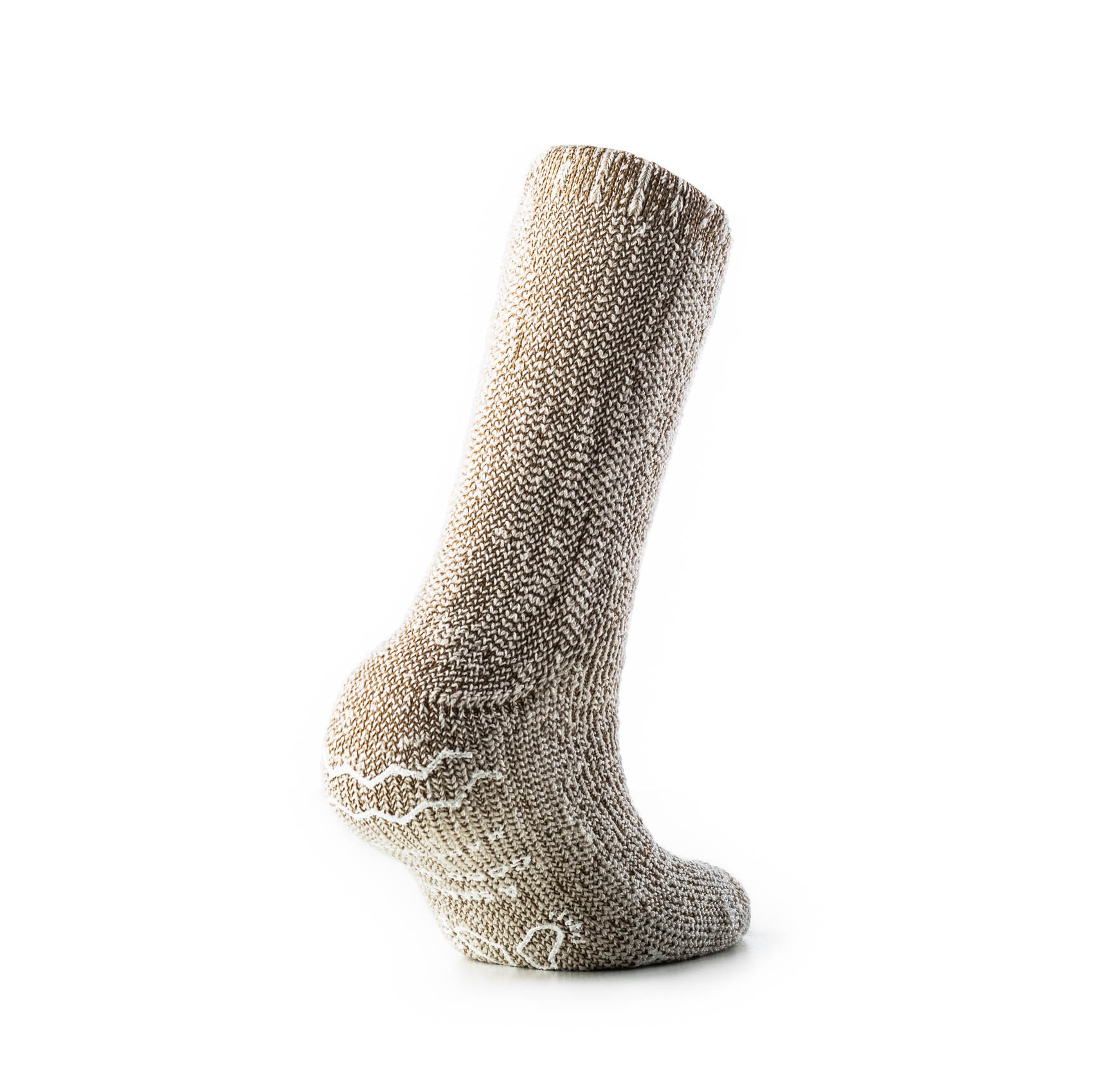 Rototo Ultra Fine Merino Wool Socks in Khaki