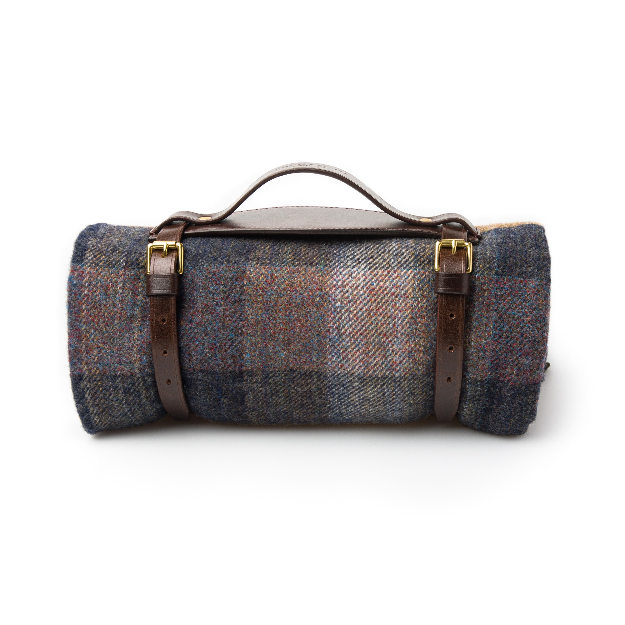 Westley Richards Wool Travel Blanket in Autumn Sunset