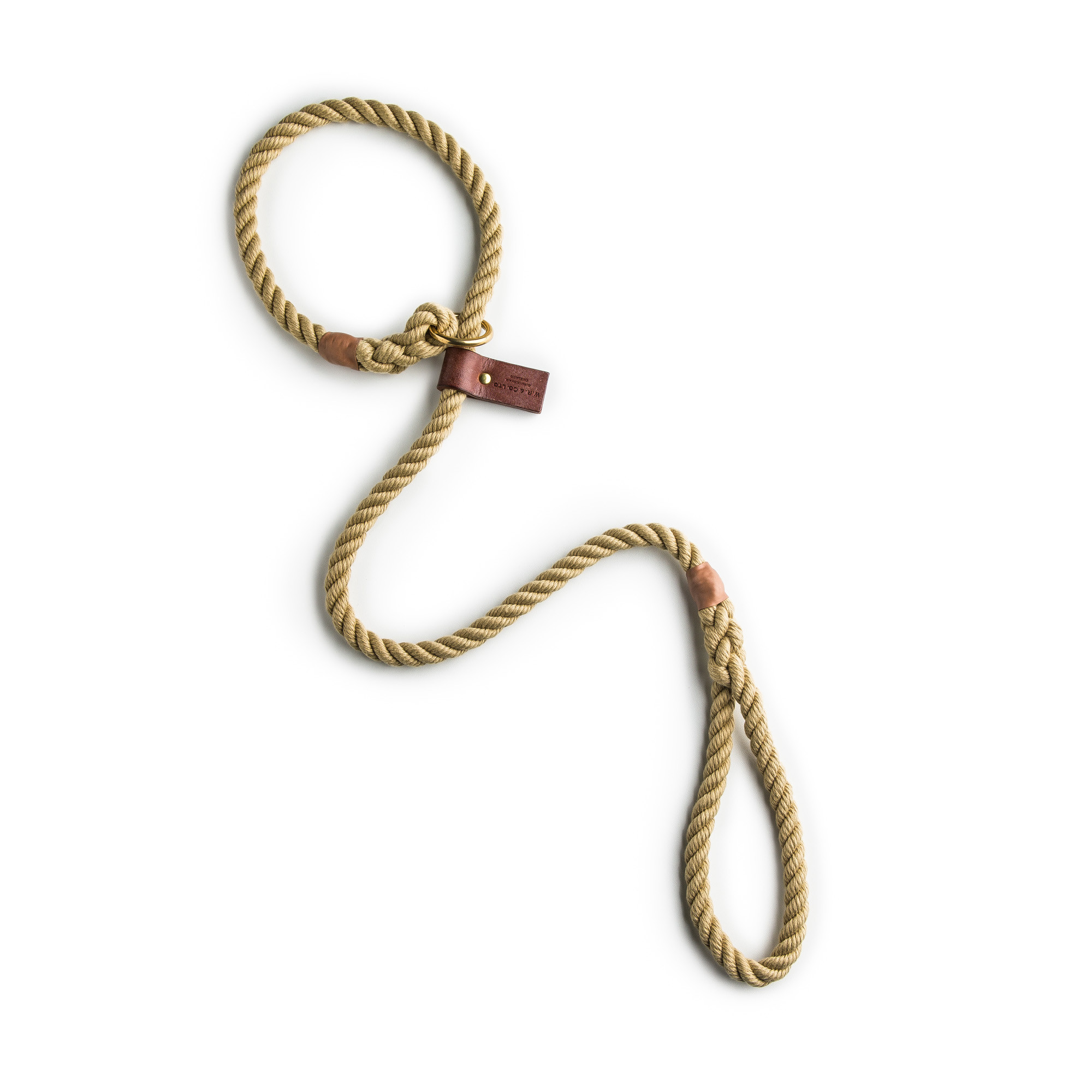 figure of eight rope dog lead