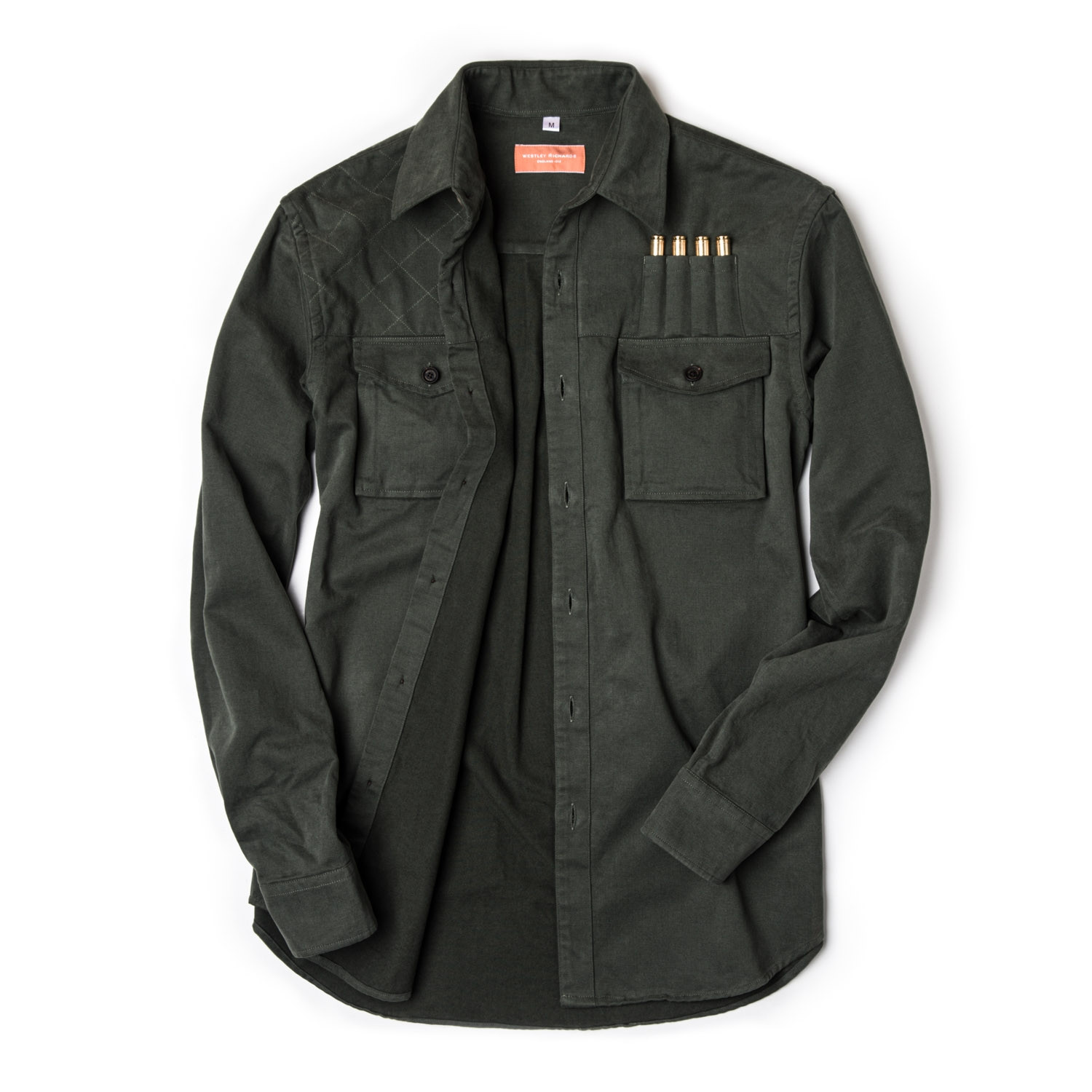 ずっと気になってた Westley Richards Green Bush Brushed in Shirt Safari Expedition トップス