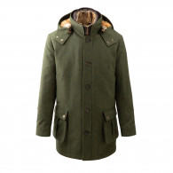 Men's Antonius Fur Lined Coat with Removable Gilet