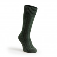Wool Boot Socks in Bottle Green