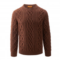 Blackdown Cable Knit in Sienna