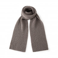 Anglesey Knit Scarf in Driftwood