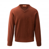 Cranborne Cashmere Slipover in Terra