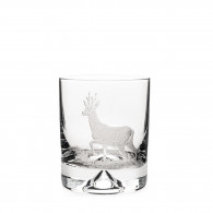 Hand Engraved Crystal Glass - Roebuck