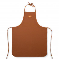 Leather Apron in Mid Tan