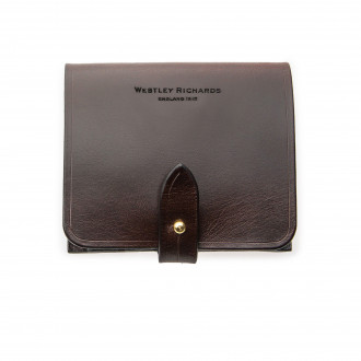 Westley Richards  XL 5Rd Closed Ammunition Belt Wallet in Dark Tan
