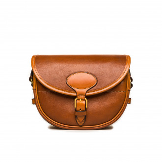 Westley Richards 100Rd Anson Cartridge Bag in Mid Tan Patterned