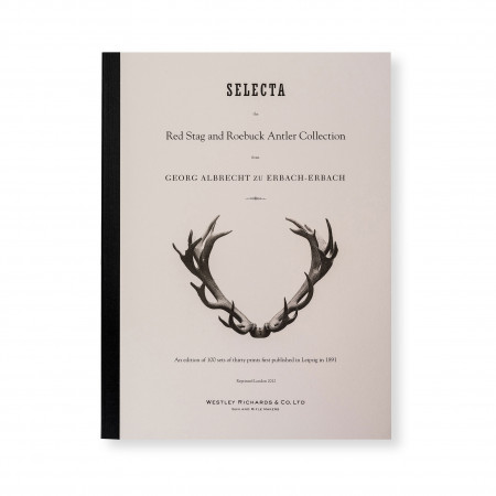 Limited Edition Set of 30 Red Stag and Roebuck Antler Prints