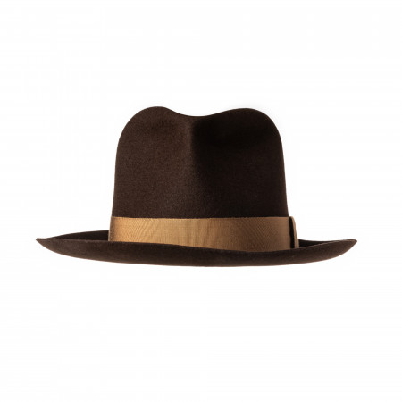 Westley Richards Edward Freestyle Fedora in Bark