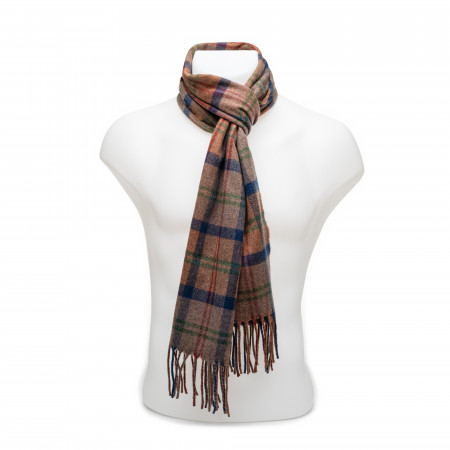 Westley Richards Cashmere Scarf in Ale Plaid