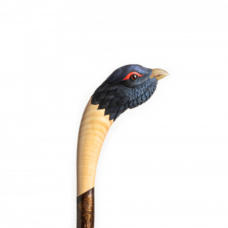 Westley Richards Hand Carved Capercaillie Walking Stick