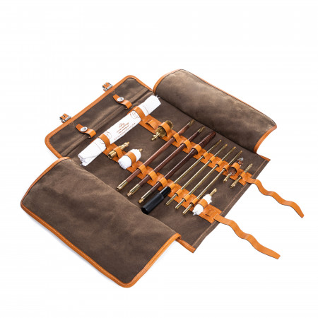 Westley Richards Tool Roll with Accessories in  Waxed Cotton Sand