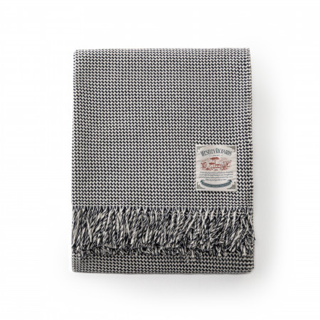 Lambswool Throw in Ocean