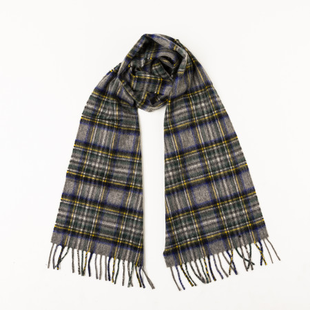 Westley Richards Pure Cashmere Scarf in Grey Stewart