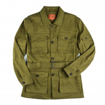 Westley Richards Selous Safari Jacket in Savanna Green