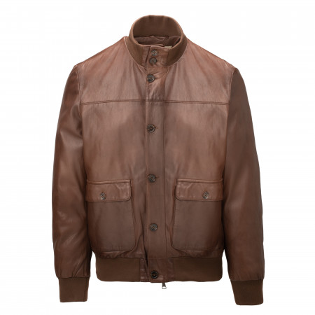 Lambskin Bomber Jacket