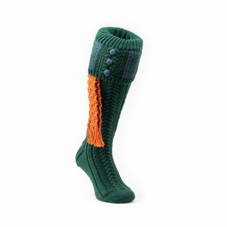 Westley Richards Vaynor Shooting Sock in Westley Green