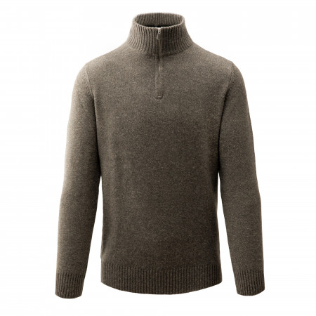 Westley Richards Cashmere Malvern 1/4 Zip in Graystone