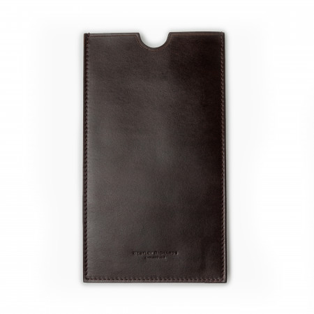 Certificate Wallet in Dark Tan