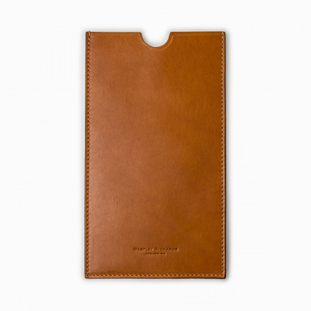 Westley Richards Certificate Wallet in Mid Tan