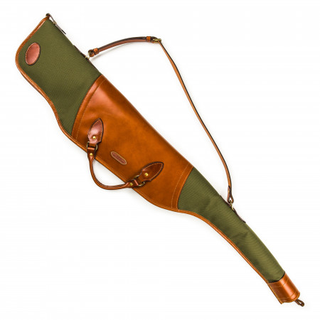 Scoped Taylor Rifle Slip in Hunter Green & Mid Tan