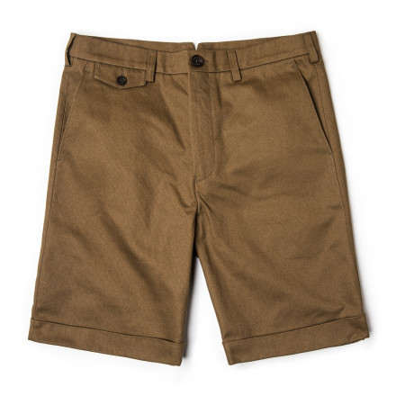 Westley Richards Pathfinder Twill Shorts in Rye