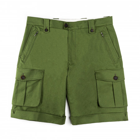 Westley Richards Safari Shorts in Hunter Green