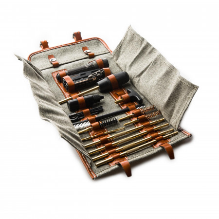 Tool Roll With Accessories in Swiss Army Fabric