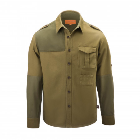 Westley Richards Ripstop Huntsman Overshirt in Military Green