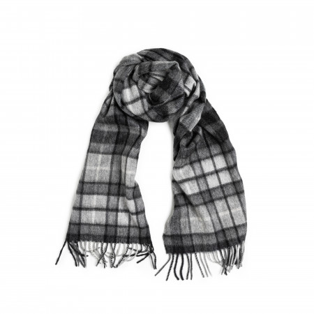 Westley Richards Pure Cashmere Scarf in Grey Buchanan