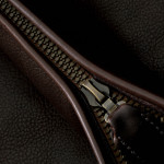 Deeley Shotgun Slip in Dark Tan Patterned