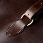 Deeley Shotgun Slip in Dark Tan