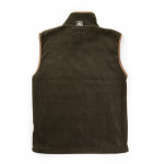 Oakham Fleece Gilet in Dark Olive