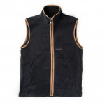 Oakham Fleece Gilet in Gun Metal