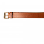 1.5" Leather Belt in Mid Tan
