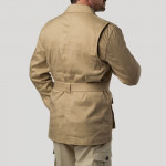 Linen Selous Safari Jacket in Hessian