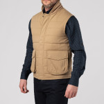 Pathfinder Quilted Gilet in Safari