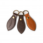 Leather Key Fob in Buffalo