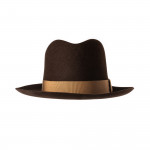 Edward Freestyle Fedora in Bark